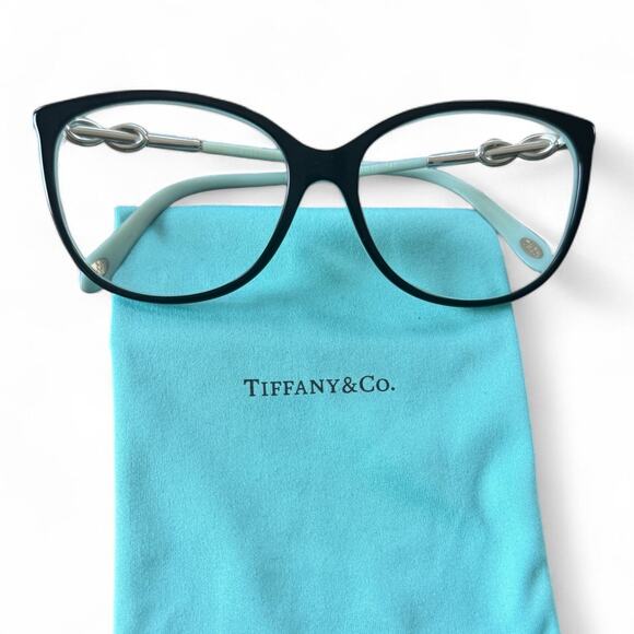 Tiffany & Co‎ TF2143-B-F Infinity Crystal Eyeglass Frame Only - Picture 8 of 16
